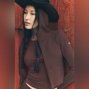 ALO Yoga Sway Full Zip Hoodie